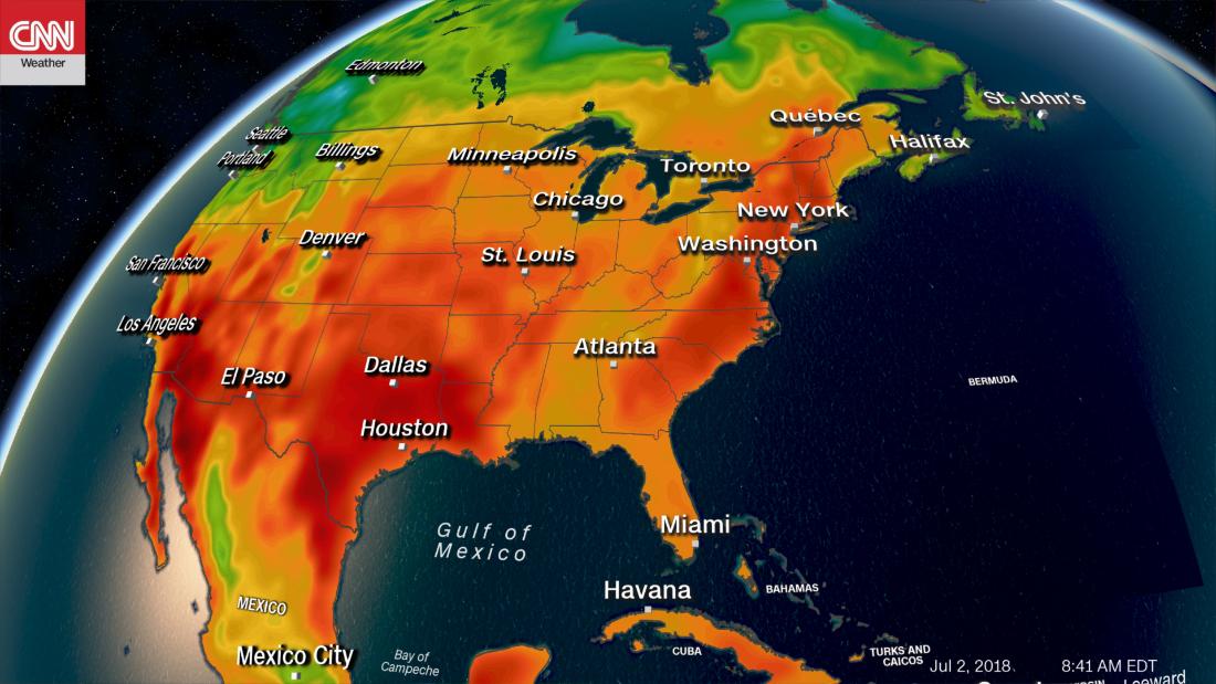 North America Heat Wave 2025