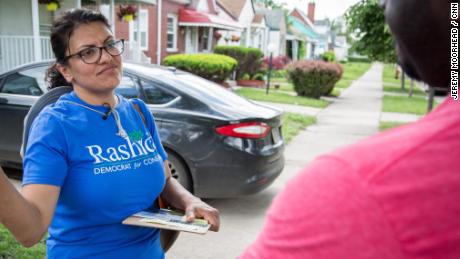 Democratic candidate Rashida Tlaib is running for Us Congress in Michigan&#39;s 13th congressional district