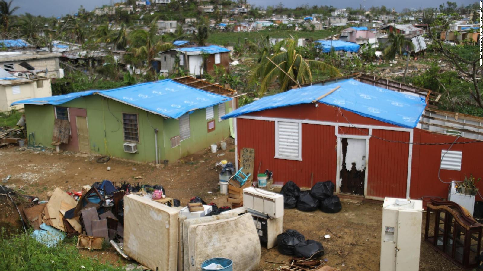 Puerto Rican rain forest obliterated - CNN Video