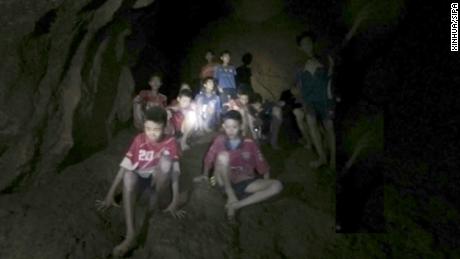 Photos: Thai soccer team trapped in cave