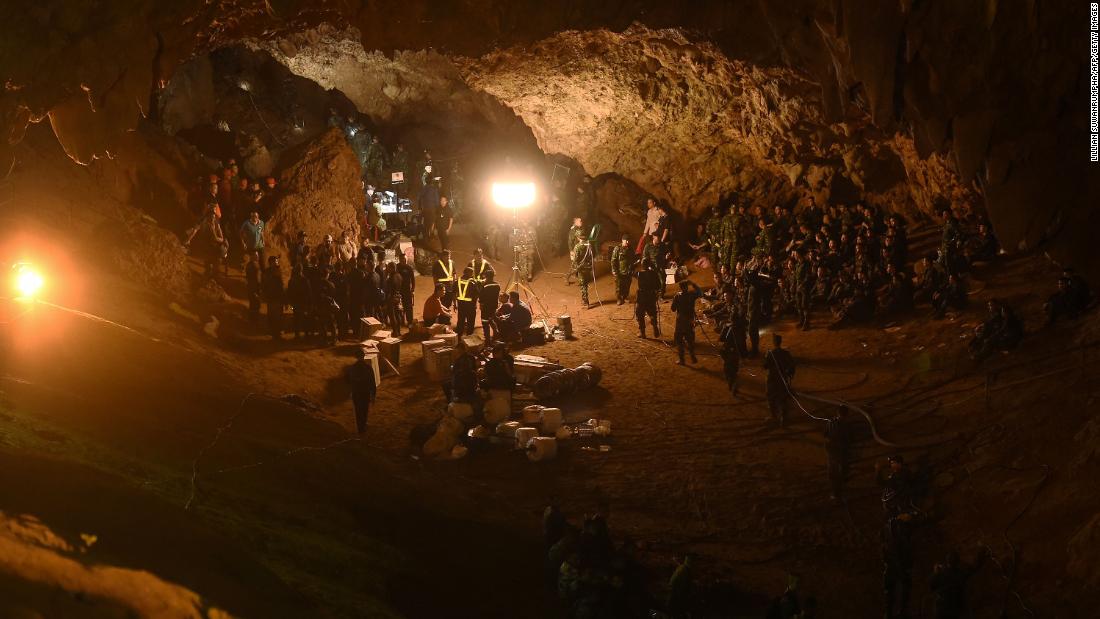 Image result for Thailand cave: Boys and coach not yet well enough to attempt escape