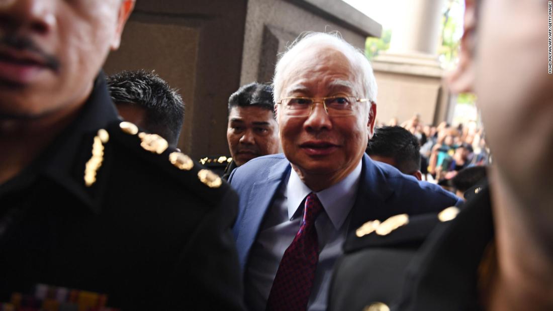 Former Malaysian Prime Minister Najib Razak charged with corruption