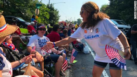 Lucy McBath, running in Georgia, is one of many Democratic first-time candidates this year.