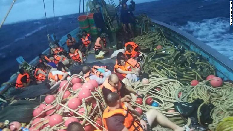 Dozens Dead As Phuket Tourist Boats Capsize