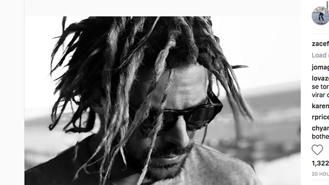 Zac Efron Dreadlocks