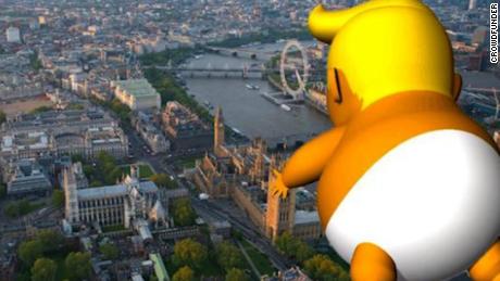 'Trump baby' balloon approved by London mayor