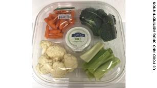 Del Monte Fresh vegetable trays were recalled due to a parasite.