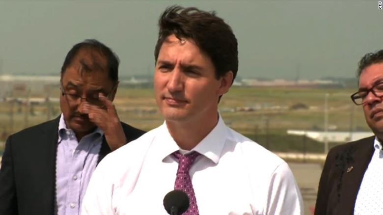 Justin Trudeau addresses groping allegations