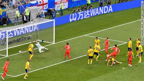 Maguire opener was his first goal for England