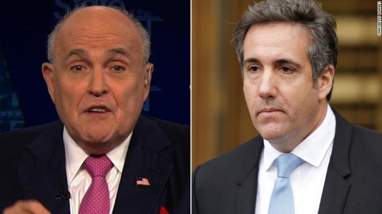Giuliani: Cohen tampered with Trump tape