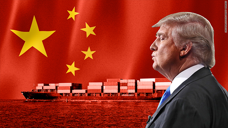 Risultati immagini per trump china war trade