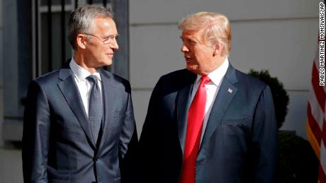 Trump suggested NATO countries double their defense spending goal