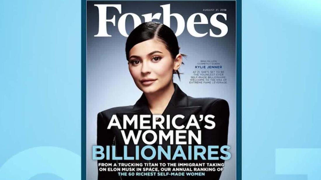 Backlash Over Forbes Dubbing Kylie Jenner Self Made Cnn