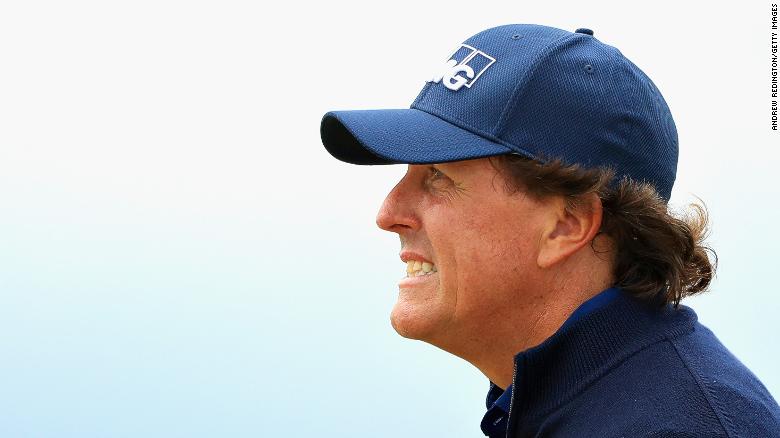 Phil Mickelson links golf