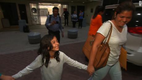'I was so desperate,' says mother after being reunited with daughter, 6, from detention center audio
