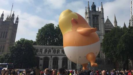 London protests send clear message to Trump: You&#39;re not welcome