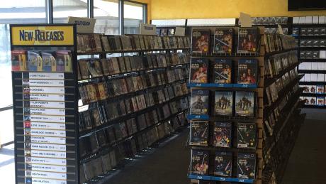 This is what it looks like inside the Blockbuster Video store in Bend, Oregon.