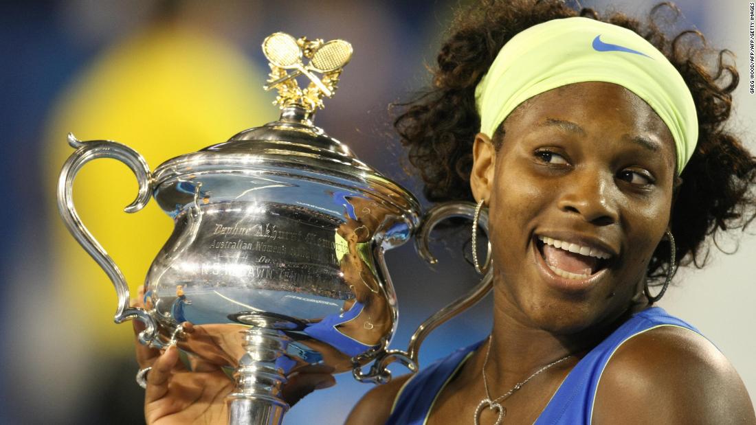 Ten years of grand slam success and a 10th major for Serena as she beats Dinara Safina in straight sets at the Australian Open final in 2009.