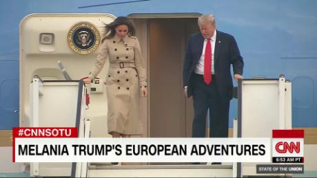 Melania Trump&#39;s adventures across Europe