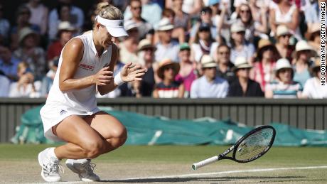 Germany&#39;s Angelique Kerber claimed her maiden WImbledon crown last year, defeating Serena WIlliams 6-3 6-3.