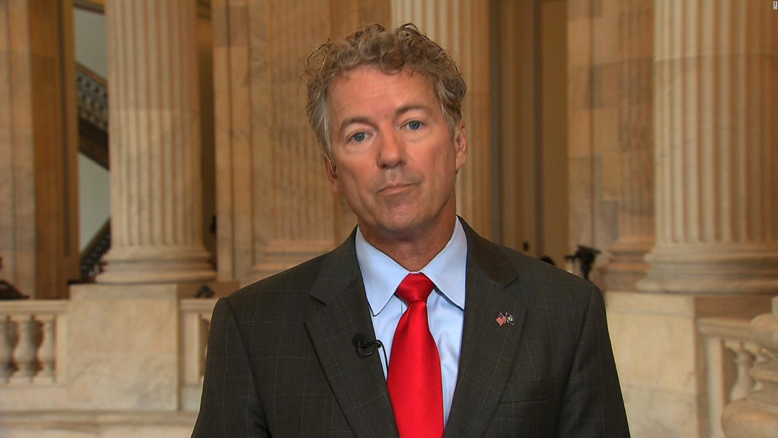 Rand Paul Sides With Trump Over Us Intel Cnn Video