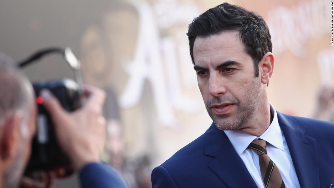 Sacha Baron Cohen Claims Borat Character Is Responsible For Pamela 