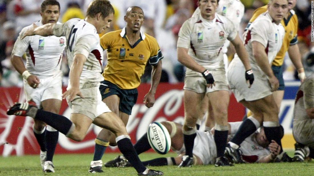 England became the first -- and to this day the only -- northern hemisphere side to win the World Cup in 2003 by defeating Australia 20-17 in Sydney. Fly-half Jonny Wilkinson struck the winning drop goal in extra-time.