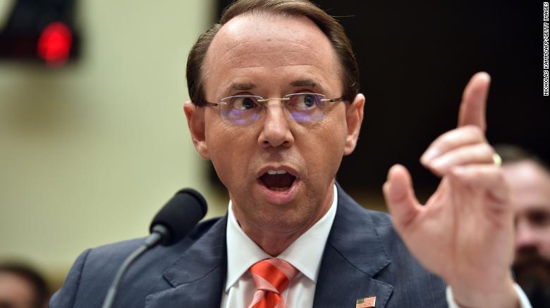 Rod Rosenstein to meet Trump Thursday after morning drama at White House