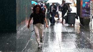 Northeast thunderstorms cause flash flooding, major airport delays