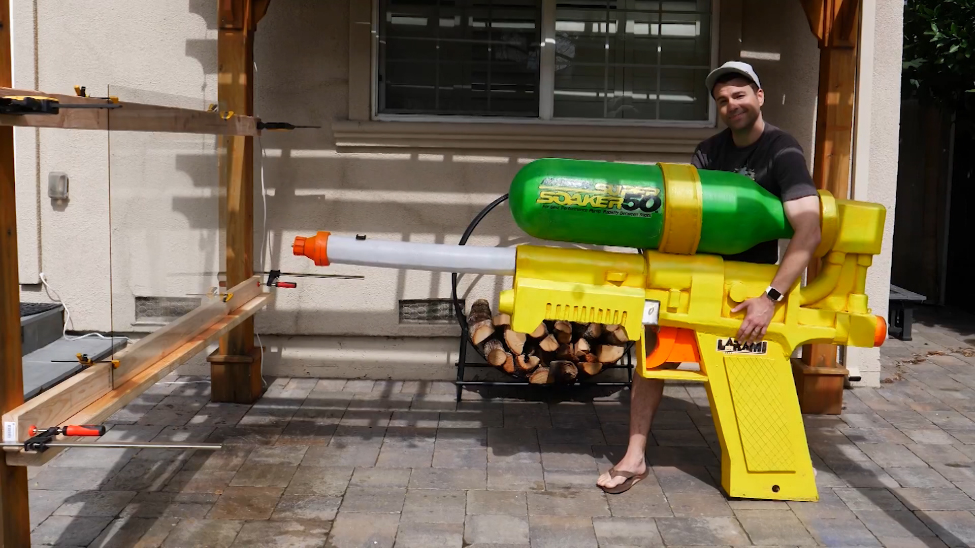 A Former Nasa Engineer Has Created What May Be The World S Largest Water Gun Cnn