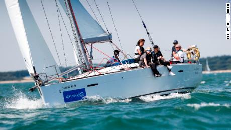 Sailing with Hannah Stodel ahead of Lendy Cowes Week and Lendy Ladies Day.