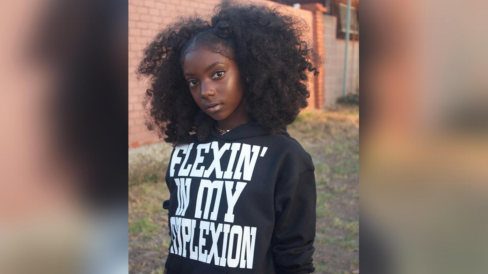 This 11 Year Old Was Bullied For Her Skin Color Now She Owns A Successful Clothing Line Cnn