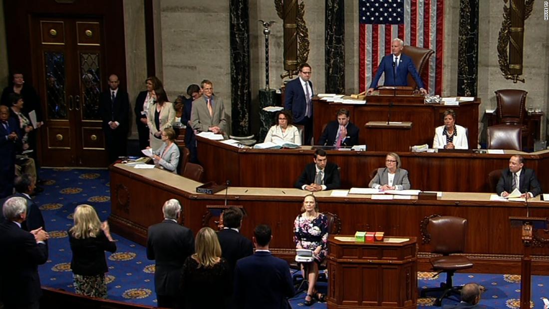 Watch House Lawmakers Break Out Into Usa Chant Cnn Video