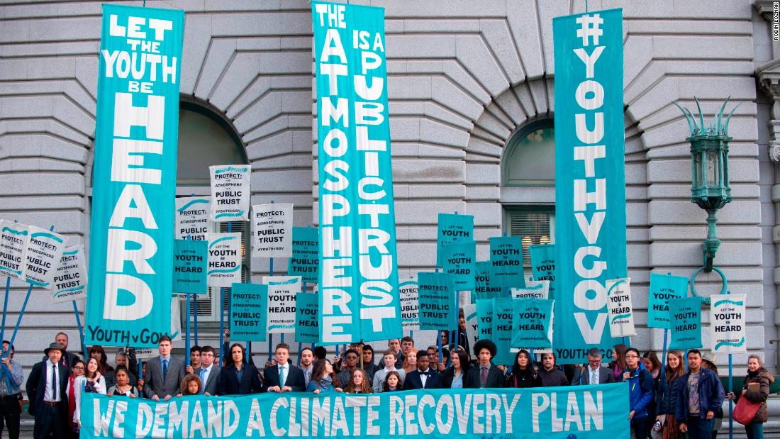 Youth activists have been at the forefront of a number of climate lawsuits against governments, including the 21 young plaintiffs &lt;a href=&quot;https://edition.cnn.com/2017/04/29/politics/sutter-climate-kids-march-washington/index.html&quot; target=&quot;_blank&quot;&gt;suing the US government&lt;/a&gt; for failing to address the climate crisis. 