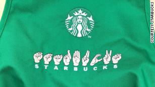 starbucks sign language shirt