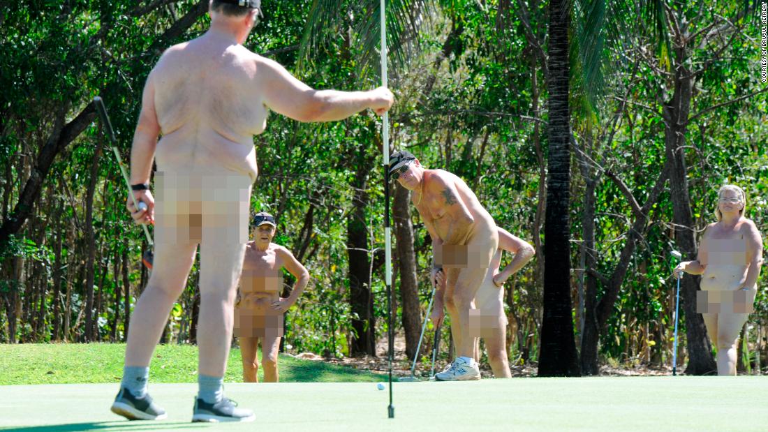is swinging ... not least because 30 players are in the nude. sport, Nude g...