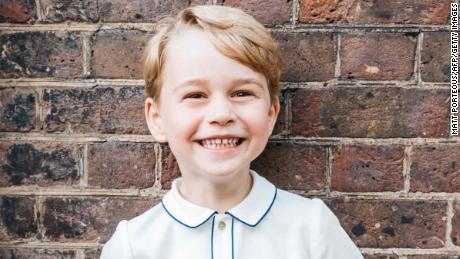 Prince George is third in line to the British throne.