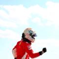 Vettel celebrates British Grand Prix 2018