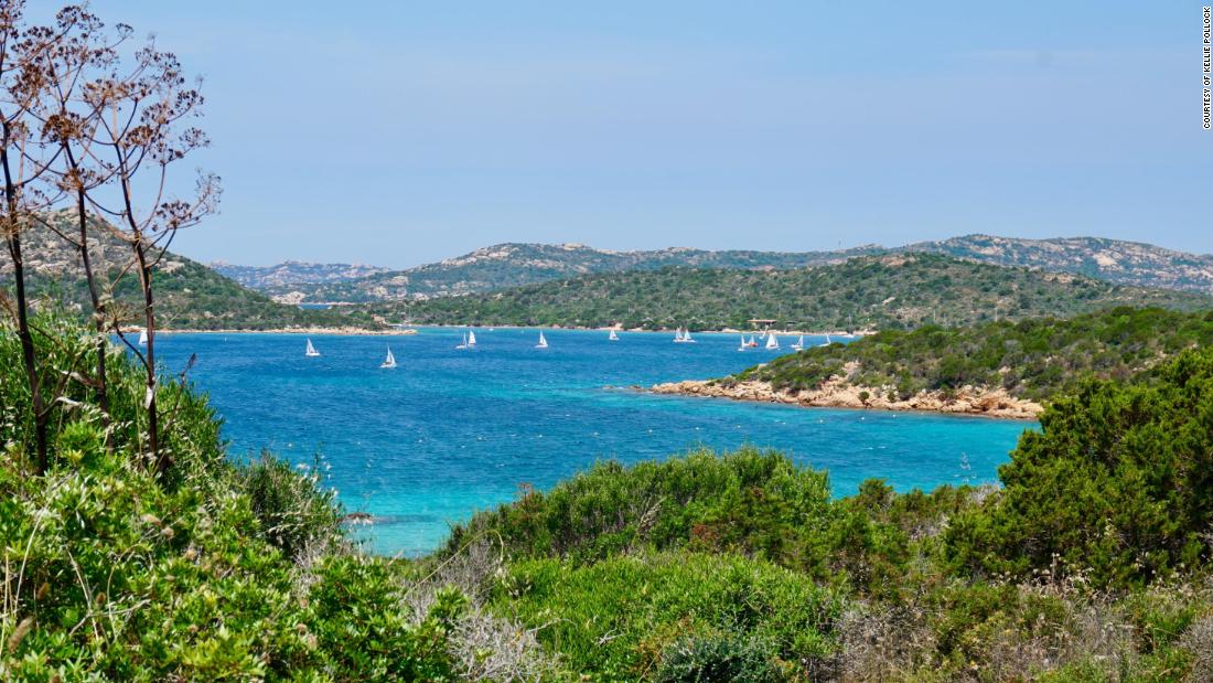 One of the popular anchorages in the La Maddalena Archipelago -- it just happens to look this amazing.