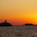 Sailing the med 12 West coast of Ibiza sunset 