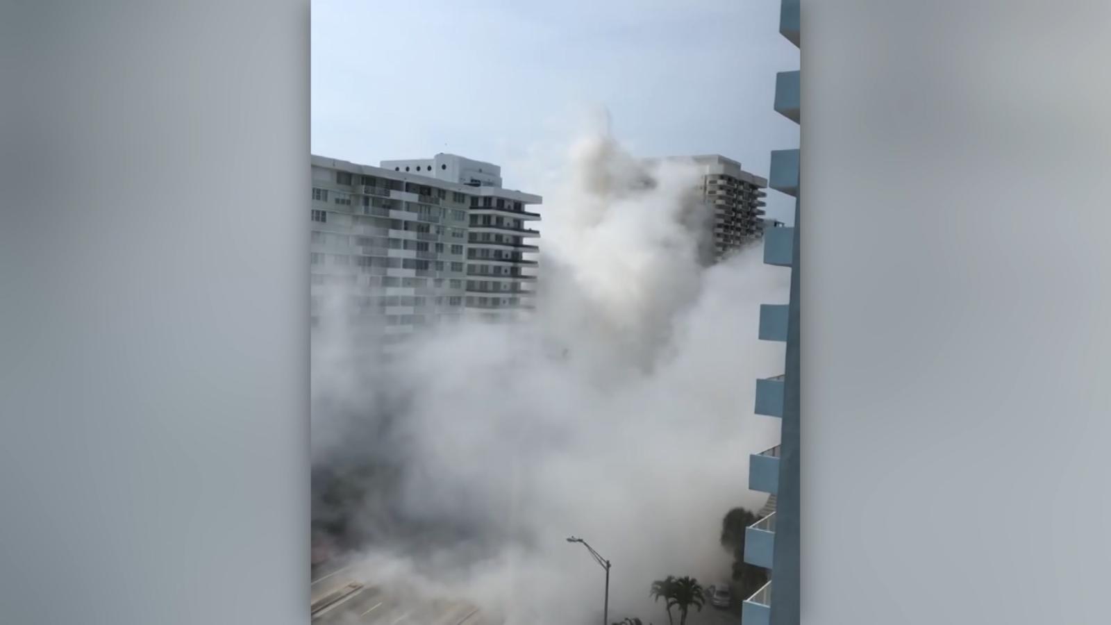Miami Building Collapses Unexpectedly Cnn Video