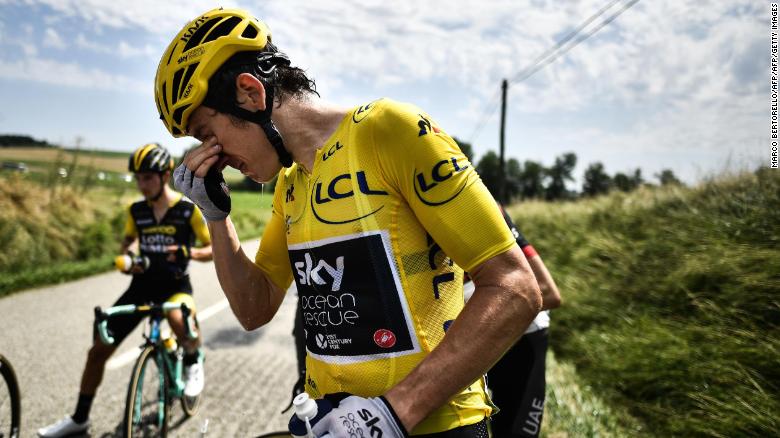 Tour de France riders inadvertently tear-gassed