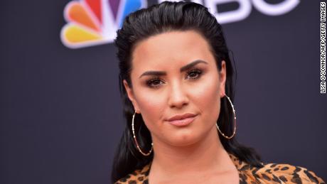 Singer/songwriter Demi Lovato attends the 2018 Billboard Music Awards 2018 at the MGM Grand Resort International on May 20, 2018, in Las Vegas, Nevada (Photo by LISA O&#39;CONNOR / AFP)        (Photo credit should read LISA O&#39;CONNOR/AFP/Getty Images)