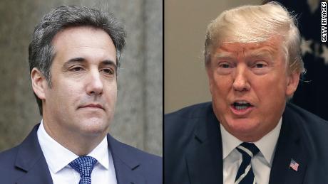 Trump blasts Cohen over tape disclosure
