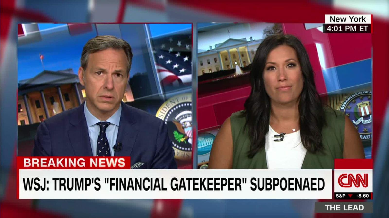 WSJ: Trump's 'financial gatekeeper' subpoenaed - CNN Video