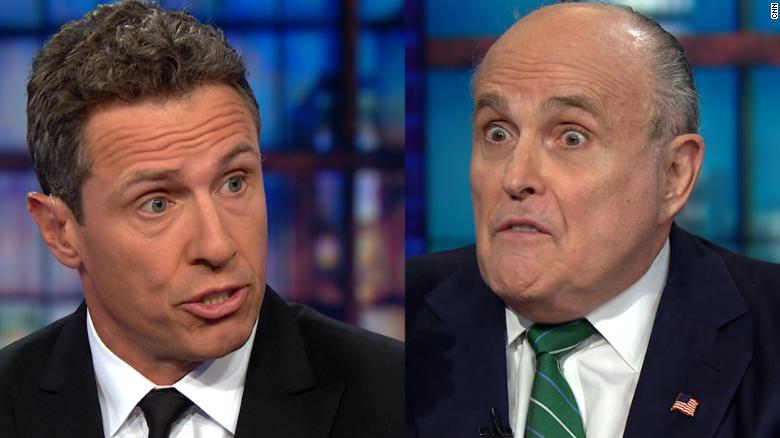 Cuomo, Giuliani clash over Trump-Cohen tapes