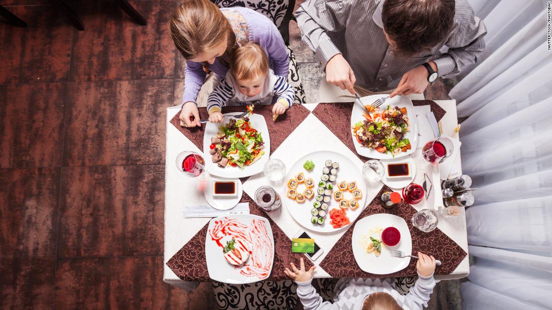 Parents should model healthy eating behavior, said Ellyn Satter, author of &quot;Child of Mine: Feeding with Love and Good Sense.&quot;&lt;br /&gt;&quot;Kids do better with eating when they get their parents&#39; undivided, positive attention,&quot; said Satter, adding that rule applies even when serving take-out or going to a restaurant. &quot;However you put together a meal, it&#39;s still important to sit down together and pay attention to each other when you eat it.&quot;