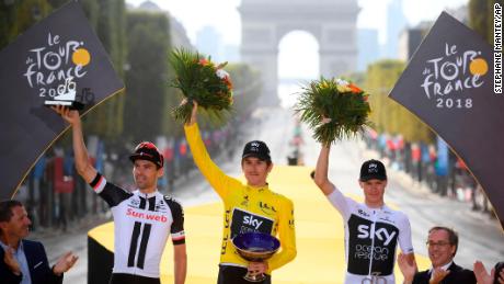 Thomas is the first Welsh rider to win the Tour de France.