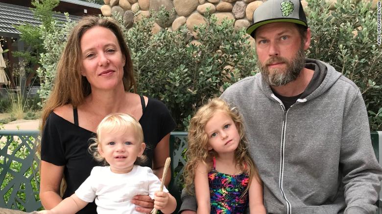 Sarah and Josh Lister&#39;s home outside Redding, California was destroyed in the Carr Fire. 