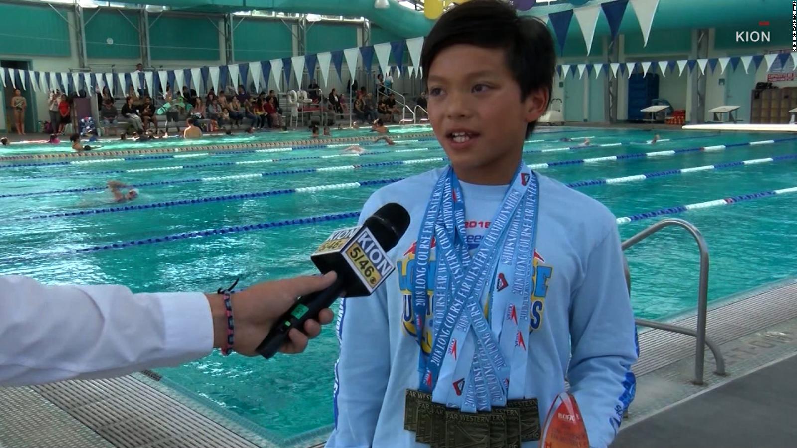 Clark Kent 10 Beats Michael Phelps 23 Year Old Record Cnn 4449